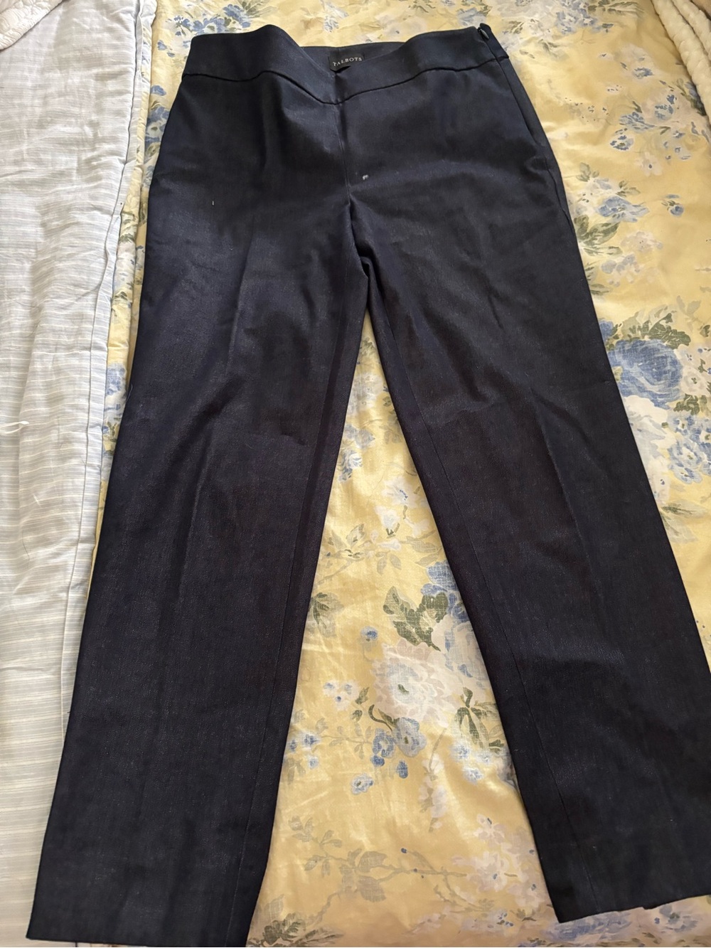 Talbots Women’s Navy Ankle Pants - Straight Leg
